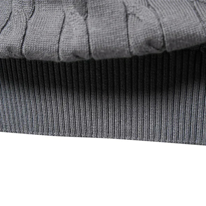 Falkner | Stickad Modern Herrpullover