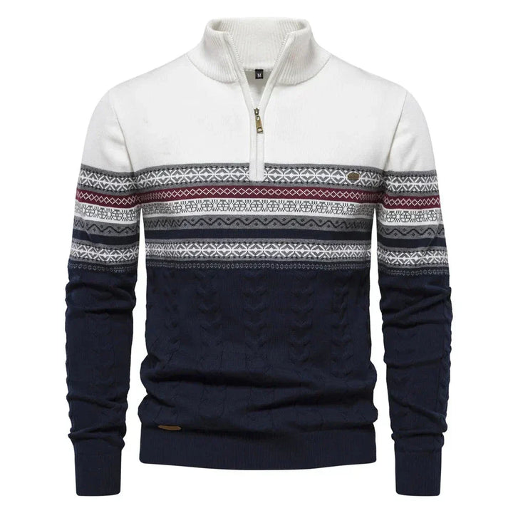 Jean™ | Tröja med Subtila Mönster
