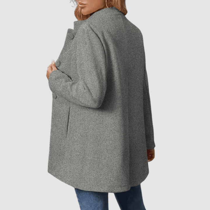 Modique™ - Elegant & Tidlös Kappa med Ståkrage
